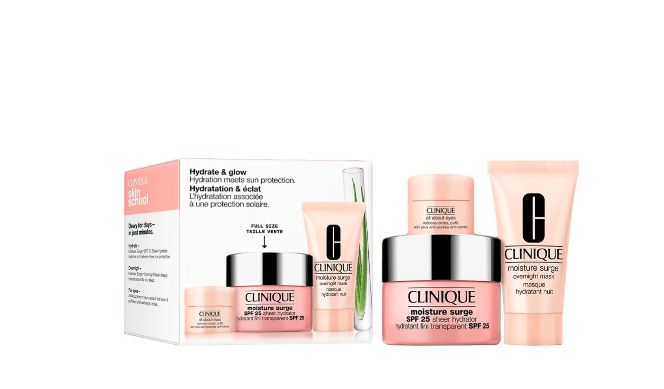 Clinique Moisture Surge SPF25 Gavesæt