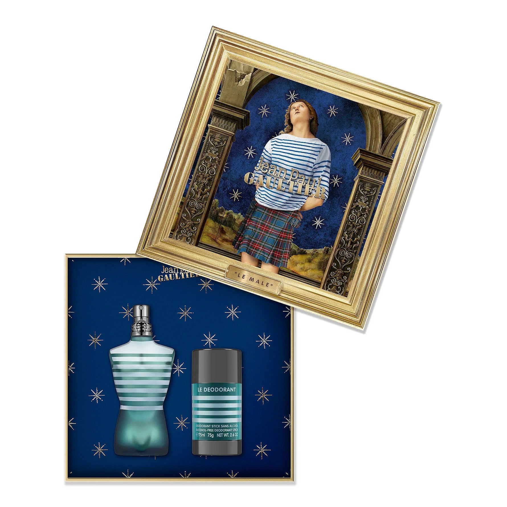 Jean Paul Gaultier "Le Male" Gaveæske EDT 75ml + Deodorant Stick 75g