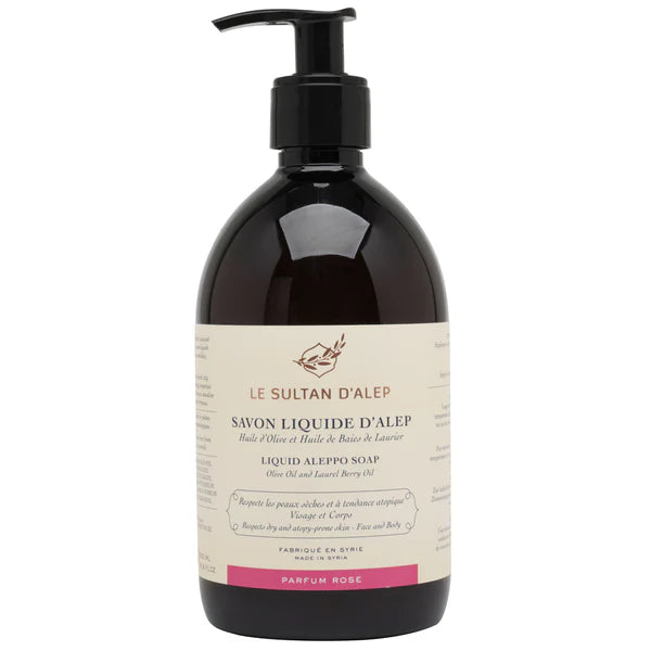 Le Sultan D´alep Rose Face & Body Wash 500 ml.