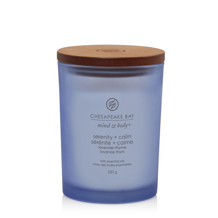 Chesapeake Bay Mind & Body Serenity Calm Lavender Thyme Duftlys 250 gr.