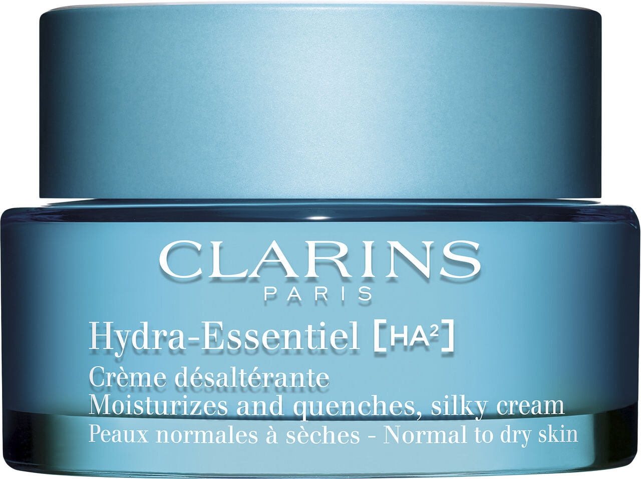 Clarins Hydra-Essentiel Moisturizes and Quenches, Silky Cream Normal to Dry Skin 50ml