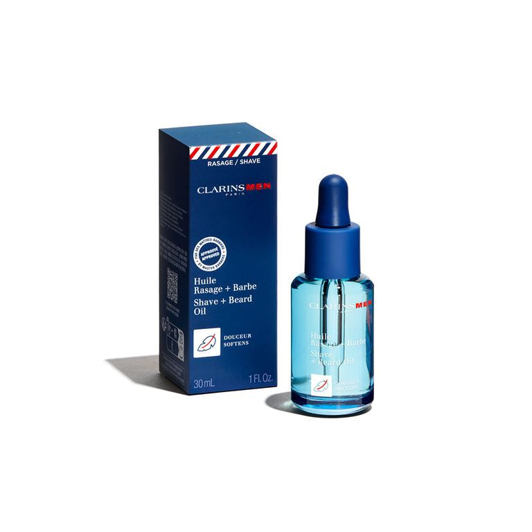 Clarins Men Shave and Beard Oil 30ml.