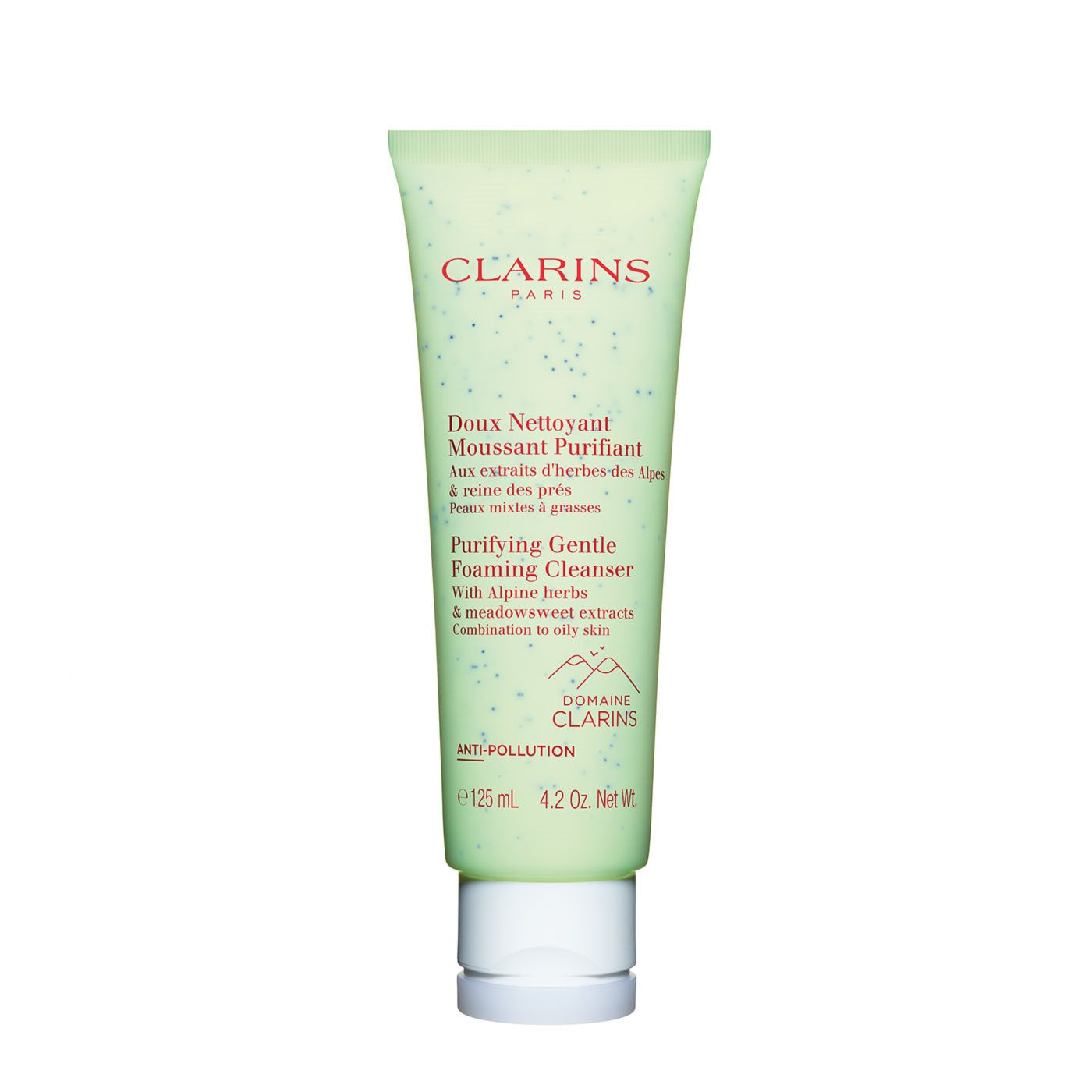 Clarins Purifying Gentle Foaming Cleanser Combination to Oily Skin 125 ml.