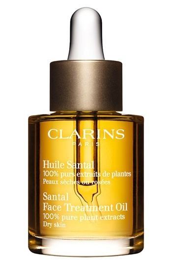 Clarins Santal Face Treatment Oil for Dry Skin and Redness 30ml