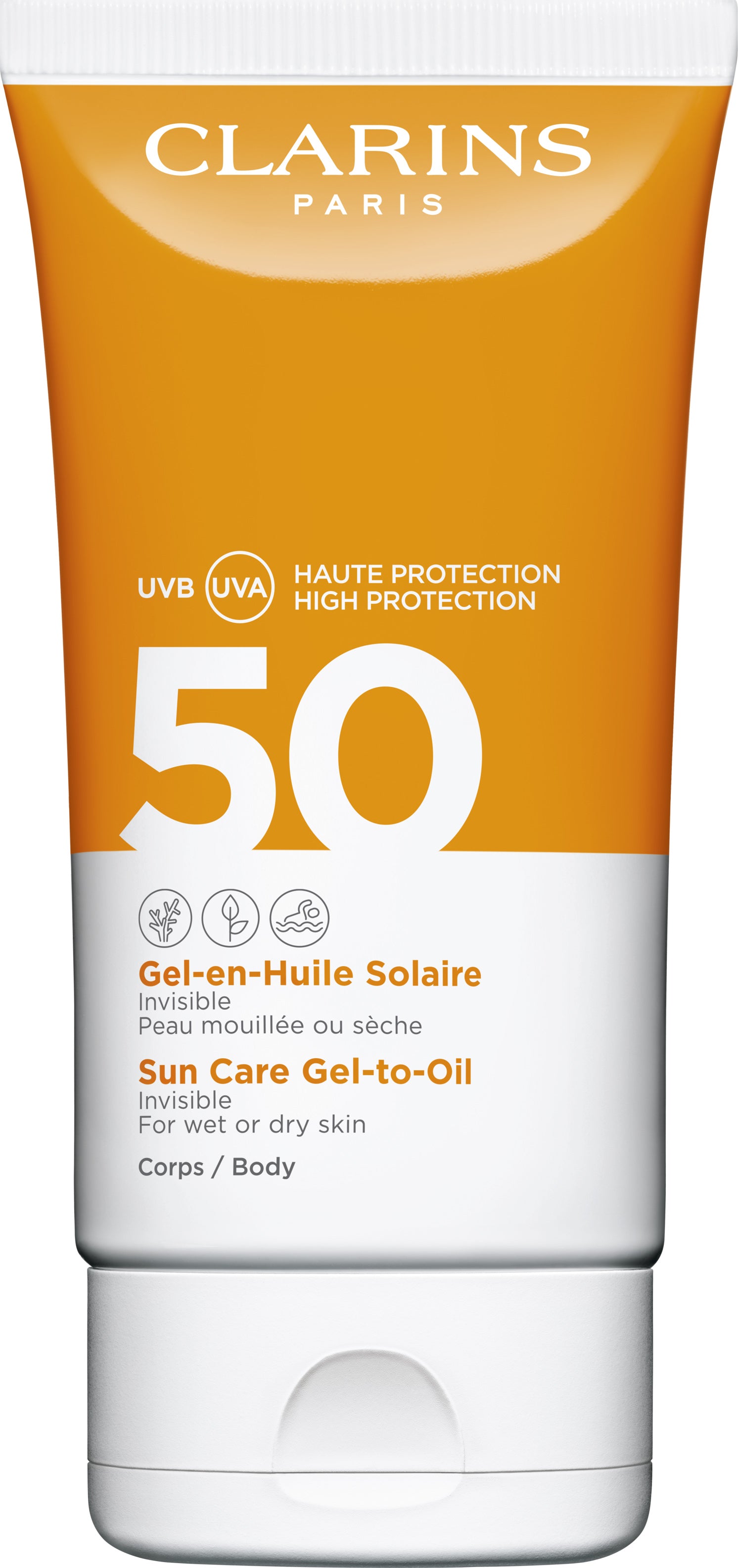 Clarins Sun Body Gel Spf50 - 150 ml.