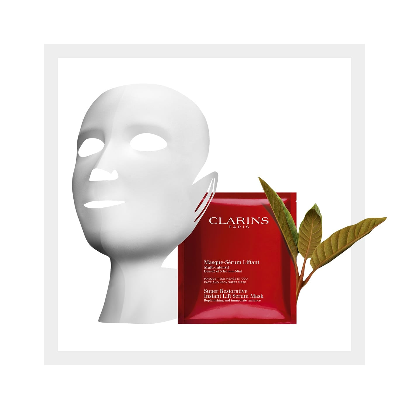 Clarins Super Restorative Instant Lift Serum Mask