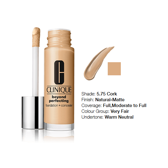 Clinique Beyond Perfecting™ Foundation + Concealer 5.75 Cork