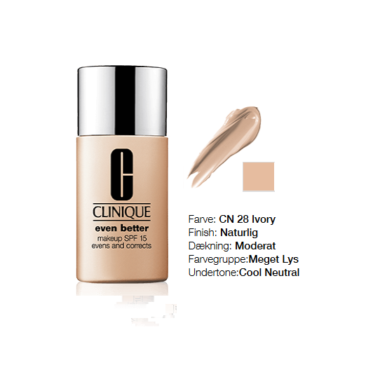 Clinique Even Better™ Makeup Broad Spectrum SPF 15 - CN 28 Ivory