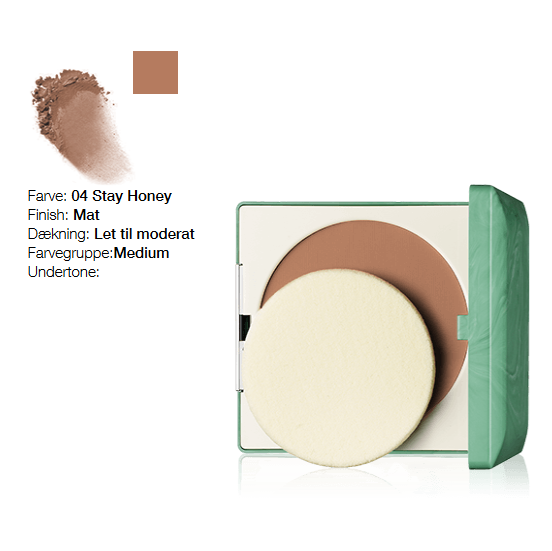 Clinique Stay-Matte Sheer Pressed Powder - Stay Honey