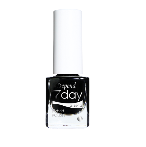 Depend 7 Day Hybrid Polish - 7013 Goth Black