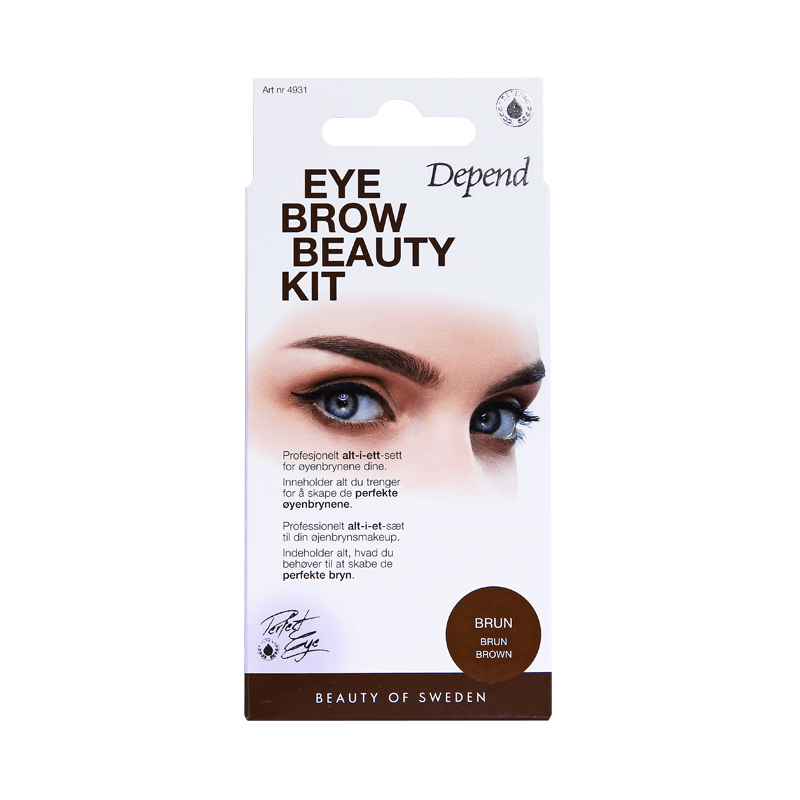 Depend Eyebrow Beauty Kit Brown