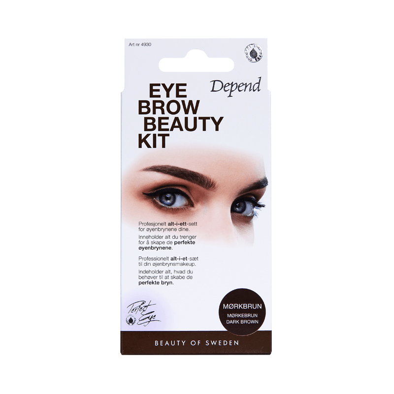 Depend Eyebrow Beauty Kit Dark Brown