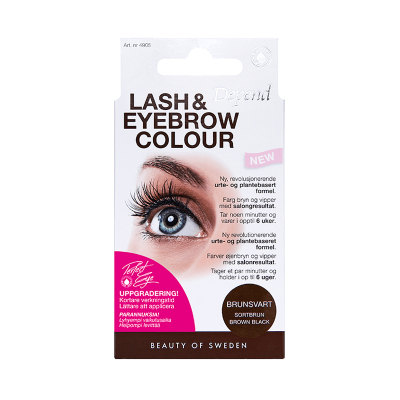 Depend Lash & Eyebrow Colour Brown Black