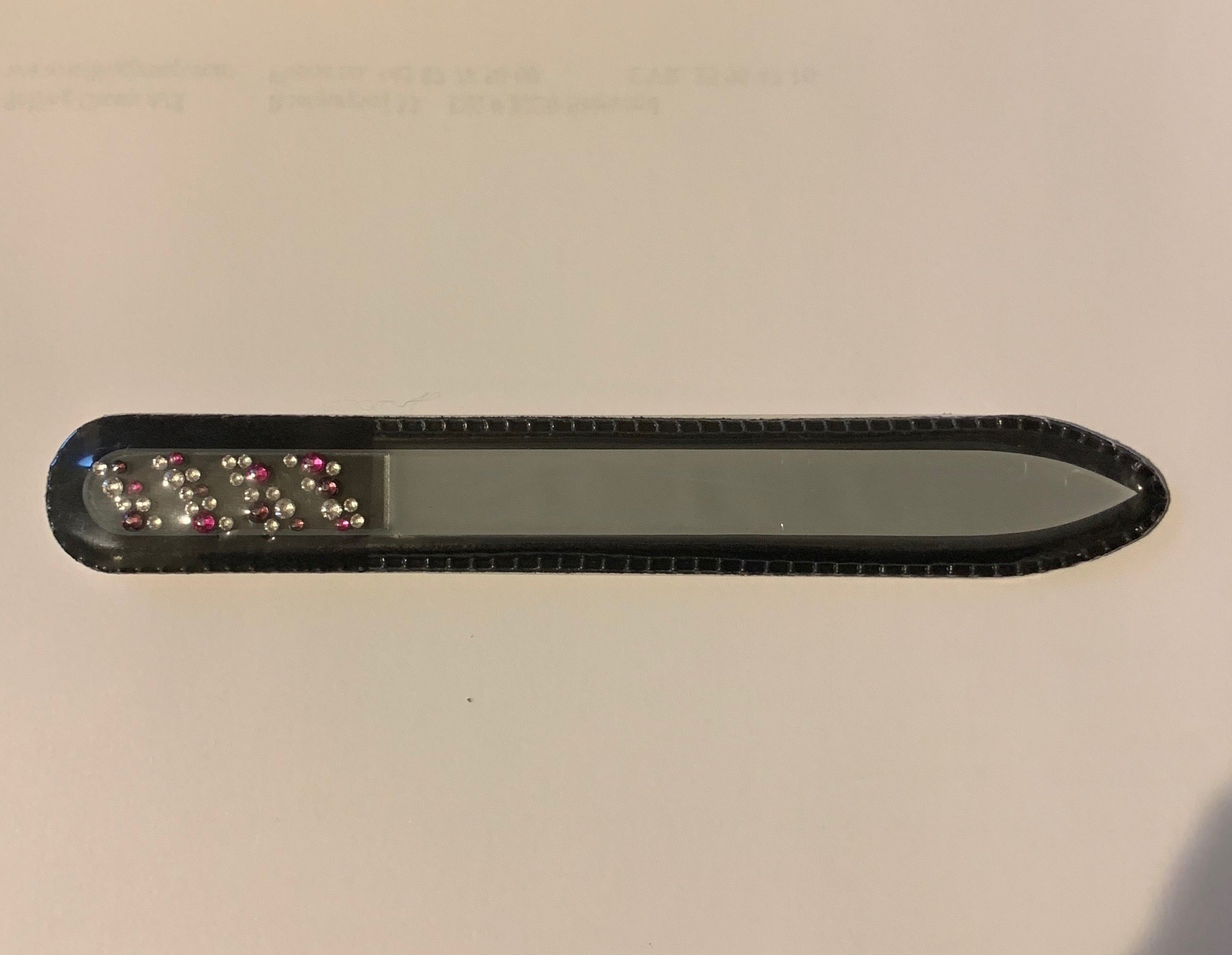 Depend Neglefil Glas med sten - Ekstra fin