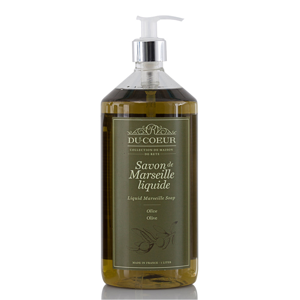 Du Coeur Savon de Marseille Handsoap Oliven 1 l.
