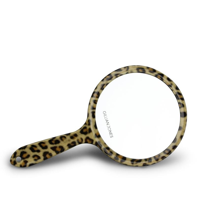 Gillian Jones Hånd Makeup spejl to siddet Leopard