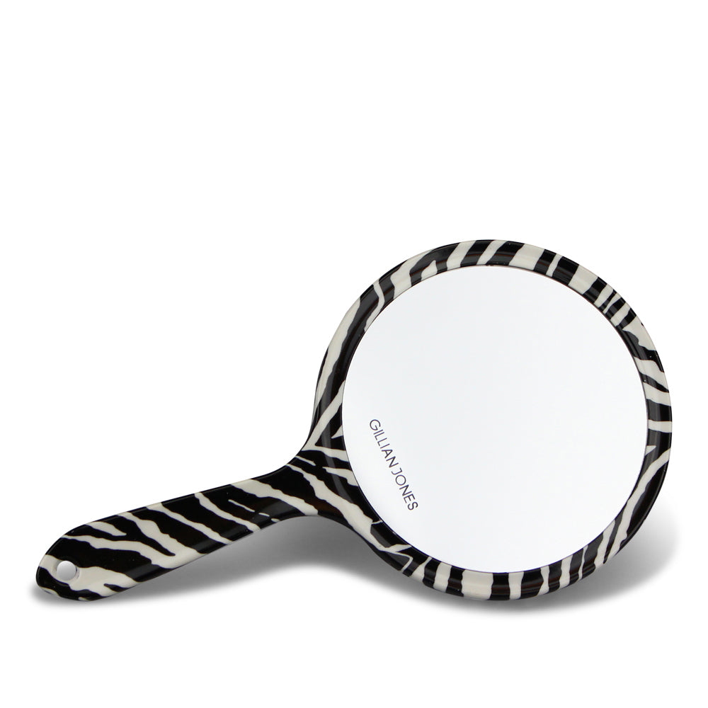 Gillian Jones Hånd Makeup spejl to siddet Zebra