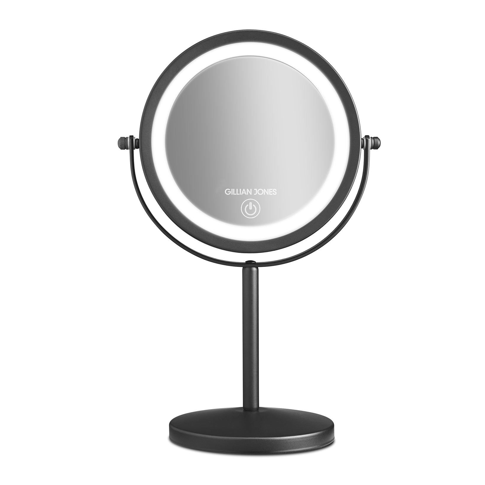 Gillian Jones Makeup Spejl med LED Lys Matte Black