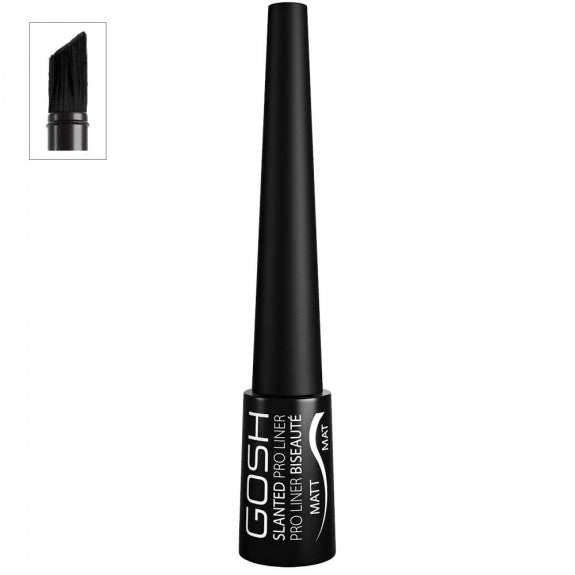 GOSH Slanted Pro Liner - 002 Matt Black