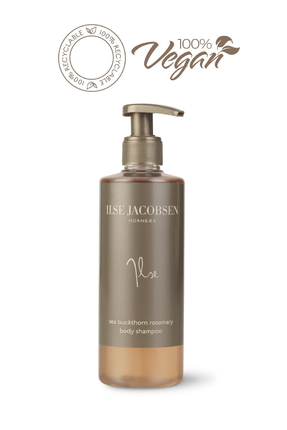 Ilse Jacobsen Hornbæk Body Shampoo Sea Buckthorn Rosemary 295 ml.