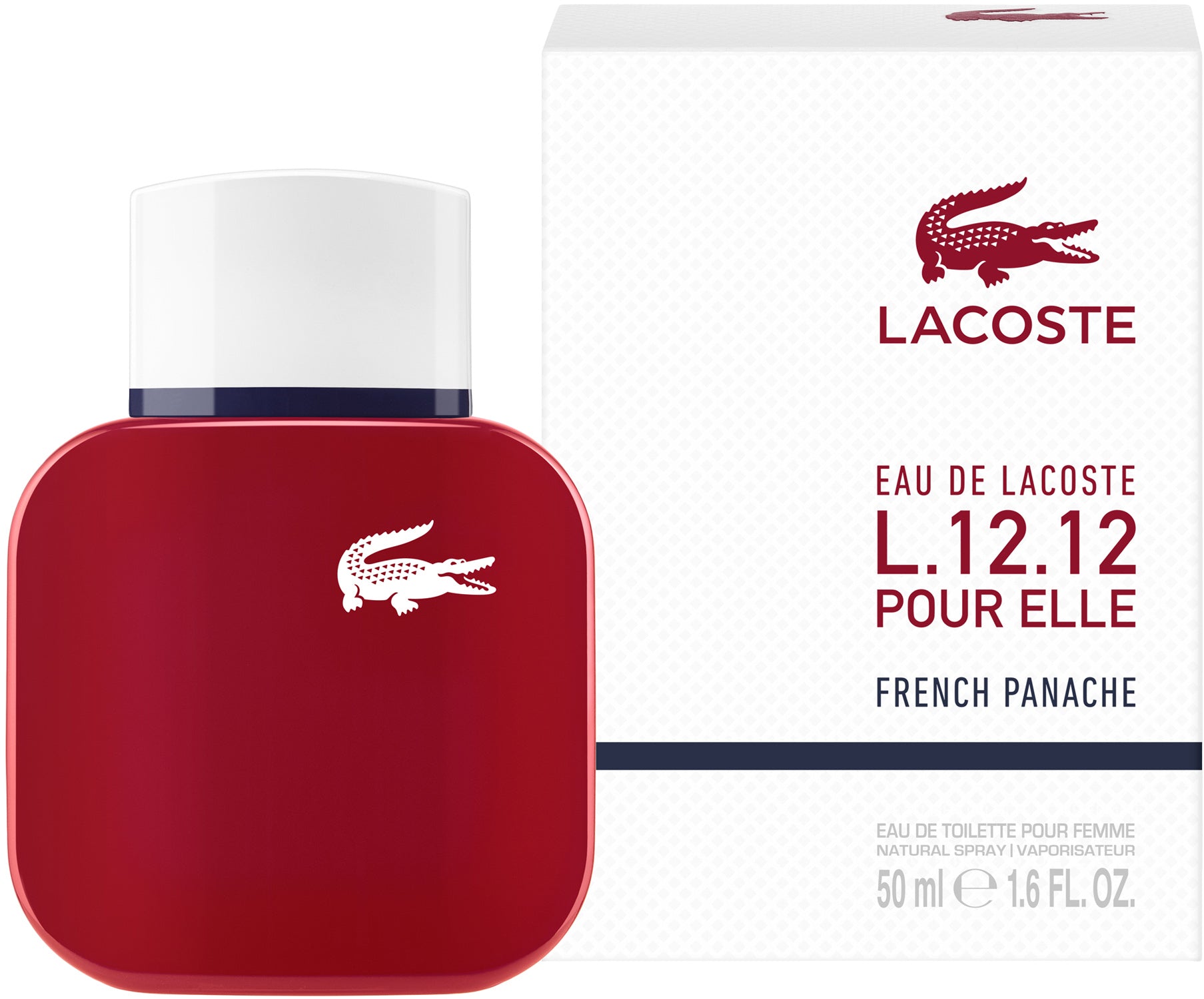Lacoste L.12.12 French Panache Pour Elle Eau de Toilette 50 ml.