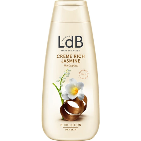 LdB Creme Rich Jasmine Body Lotion Dry Skin 250 ml.