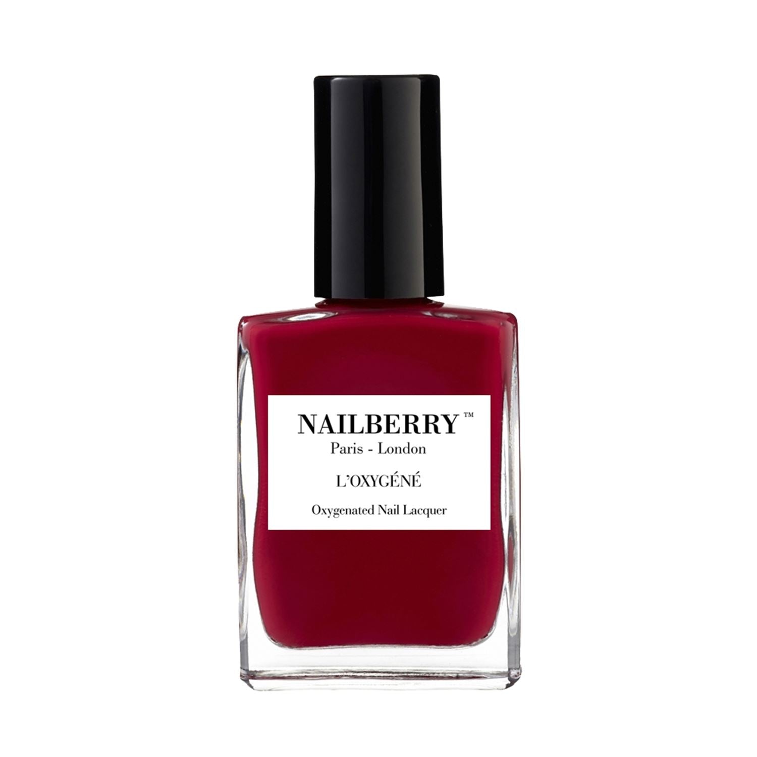 Nailberry L’Oxygéné Nail Polish Strawberry Jam 15 ml.