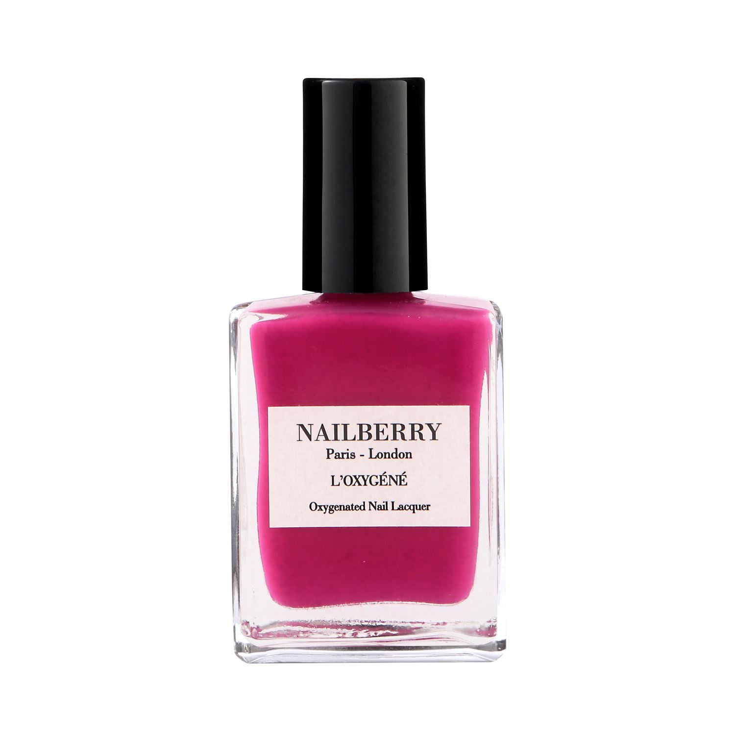 Nailberry L’Oxygéné Nail Polish Fuchsia In Love 15 ml.