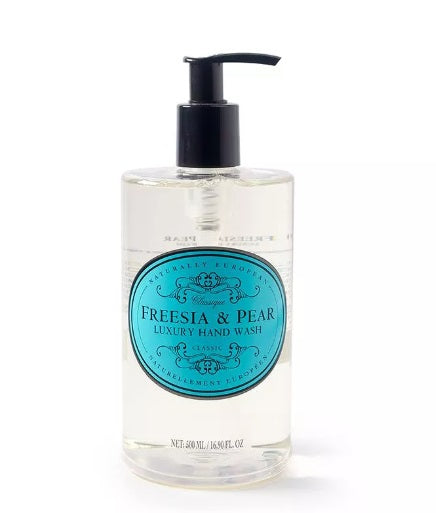 Naturally European Hand Wash Freesia & Pear 500 ml.