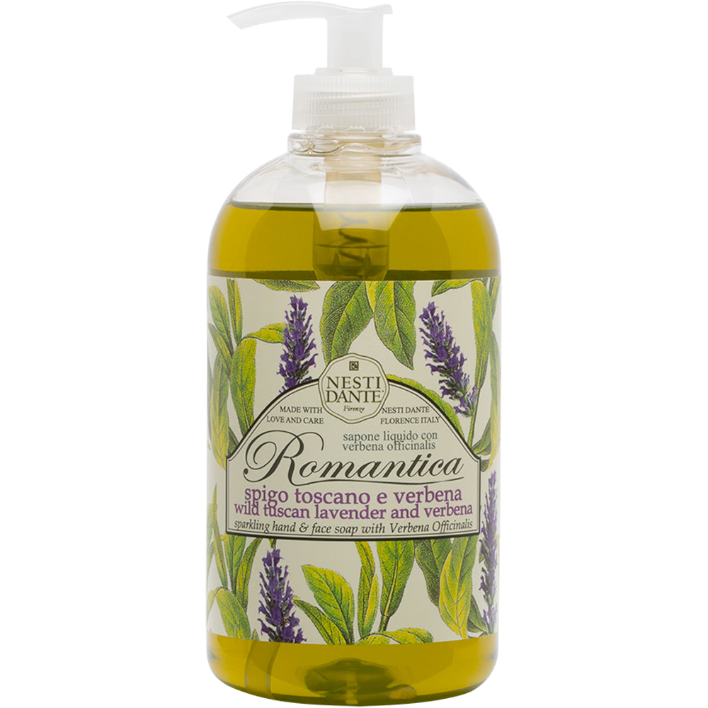 Nesti Dante Flydende håndsæbe Tuscan lavender & verbena 500 ml.