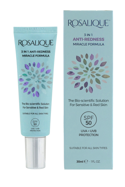 Rosalique 3 In 1 Anti-Redness SPF 50 30 ml.