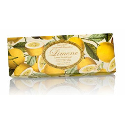Saponificio Artigianale Fiorentino Luksus Håndsæber Limone 3 x 100 gr.