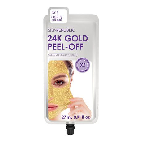 Skin Republic 24K Gold Peel Off Mask 27 ml.