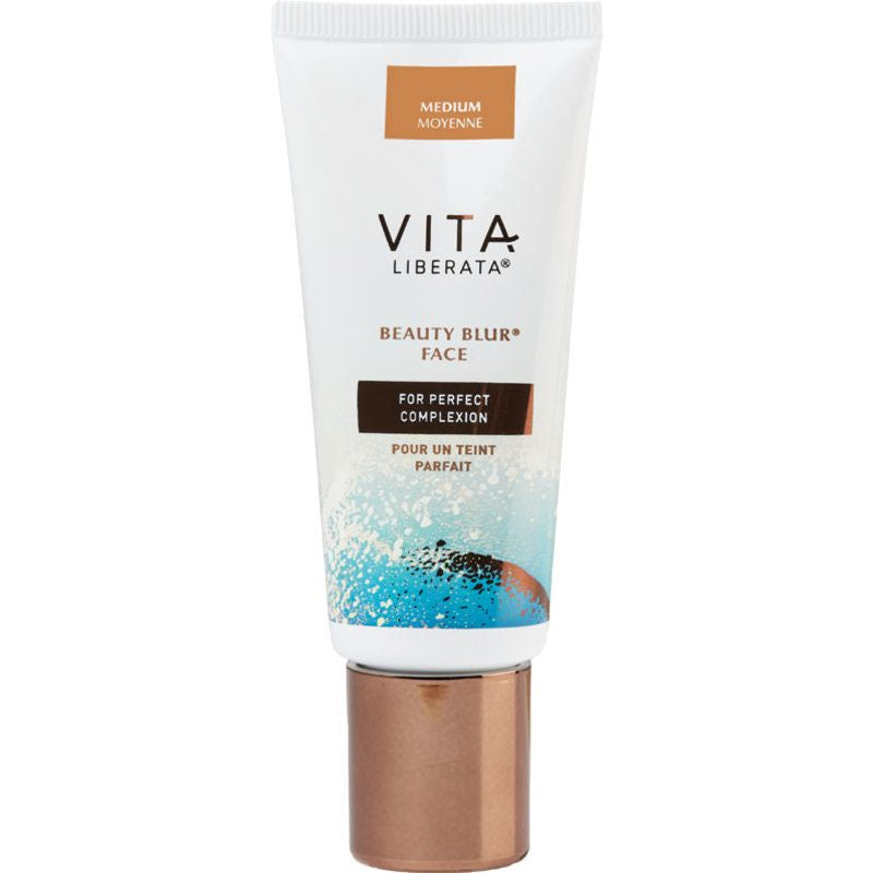 Vita Liberata Beauty Blur Primer & Tinted Face Moisturiser Medium 30 ml.