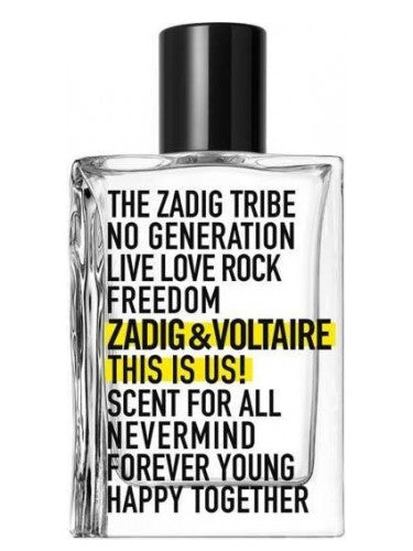 Zadig & Voltaire This Is Us Eau de Toilette 50 ml.