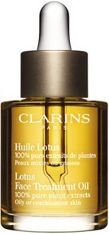 Clarins Lotus Face Treatment Oil 100% Pure Plant Extracts for Oily or Combination Skin 30ml