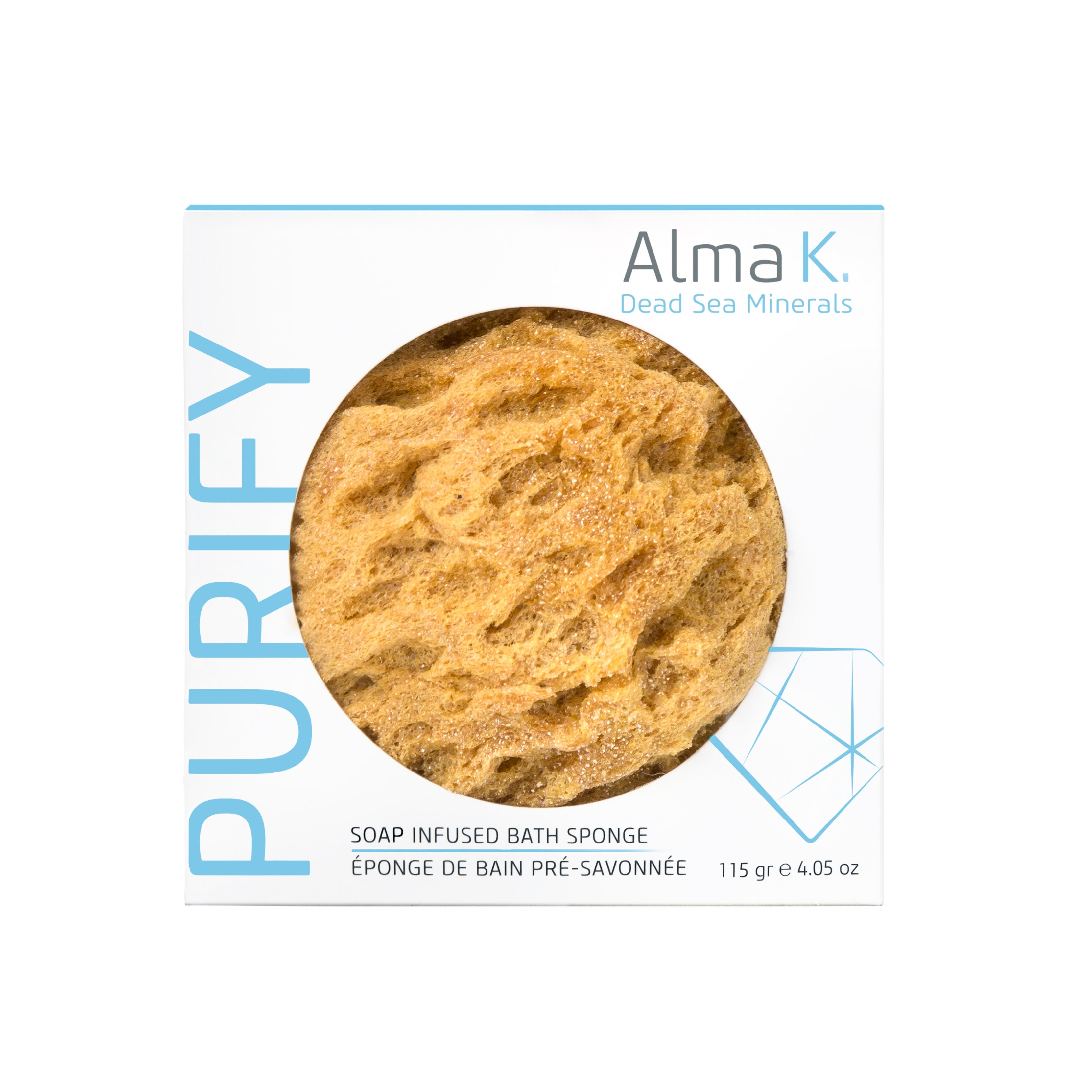 Alma K Soap Infused Bath Sponge Box
