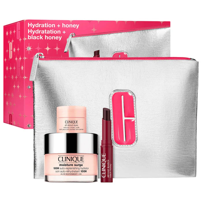 Clinique Moisture Surge 100H Hydration & Honey Gavesæt