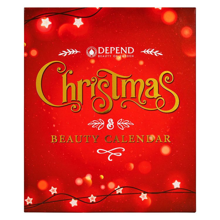 Depend Beauty Julekalender med 24 Låger