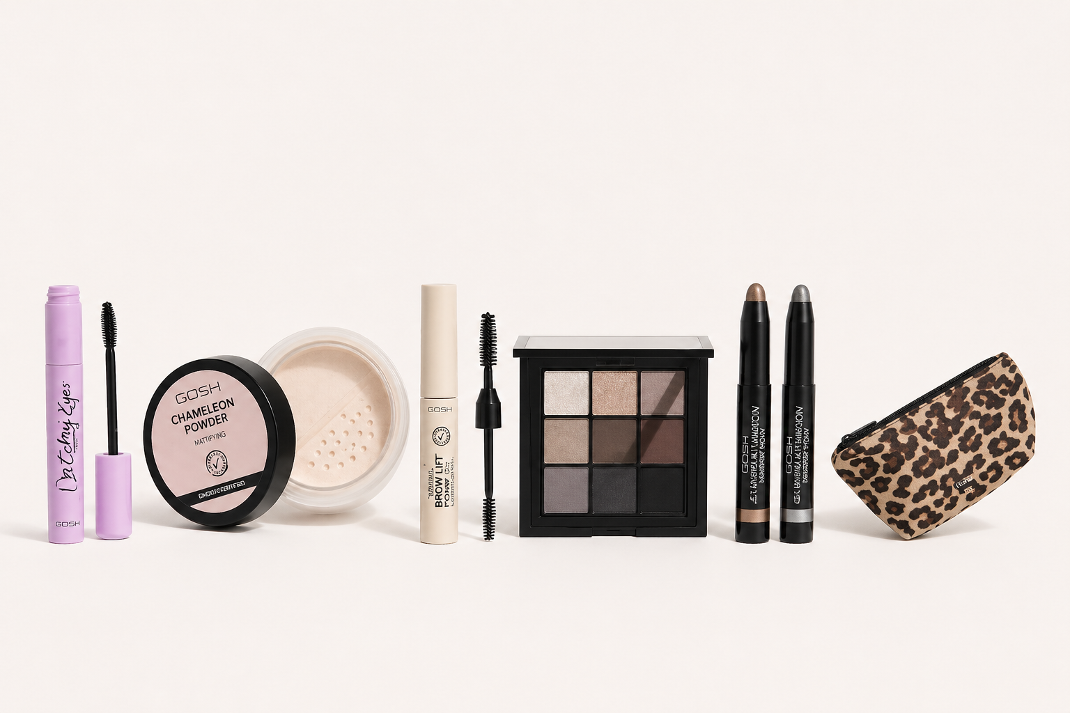 GOSH Leopard Beauty Bag