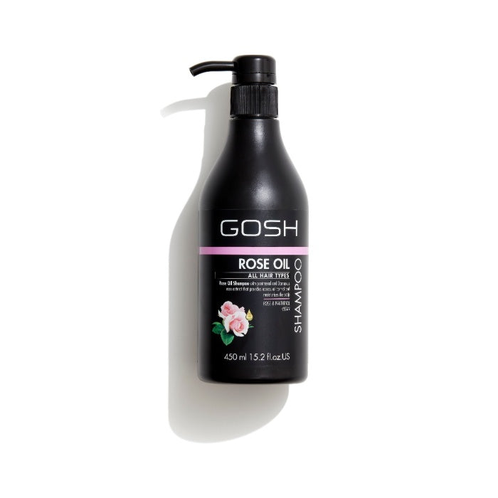 GOSH Rose Oil Shampoo for All Hair Types 450 ml.