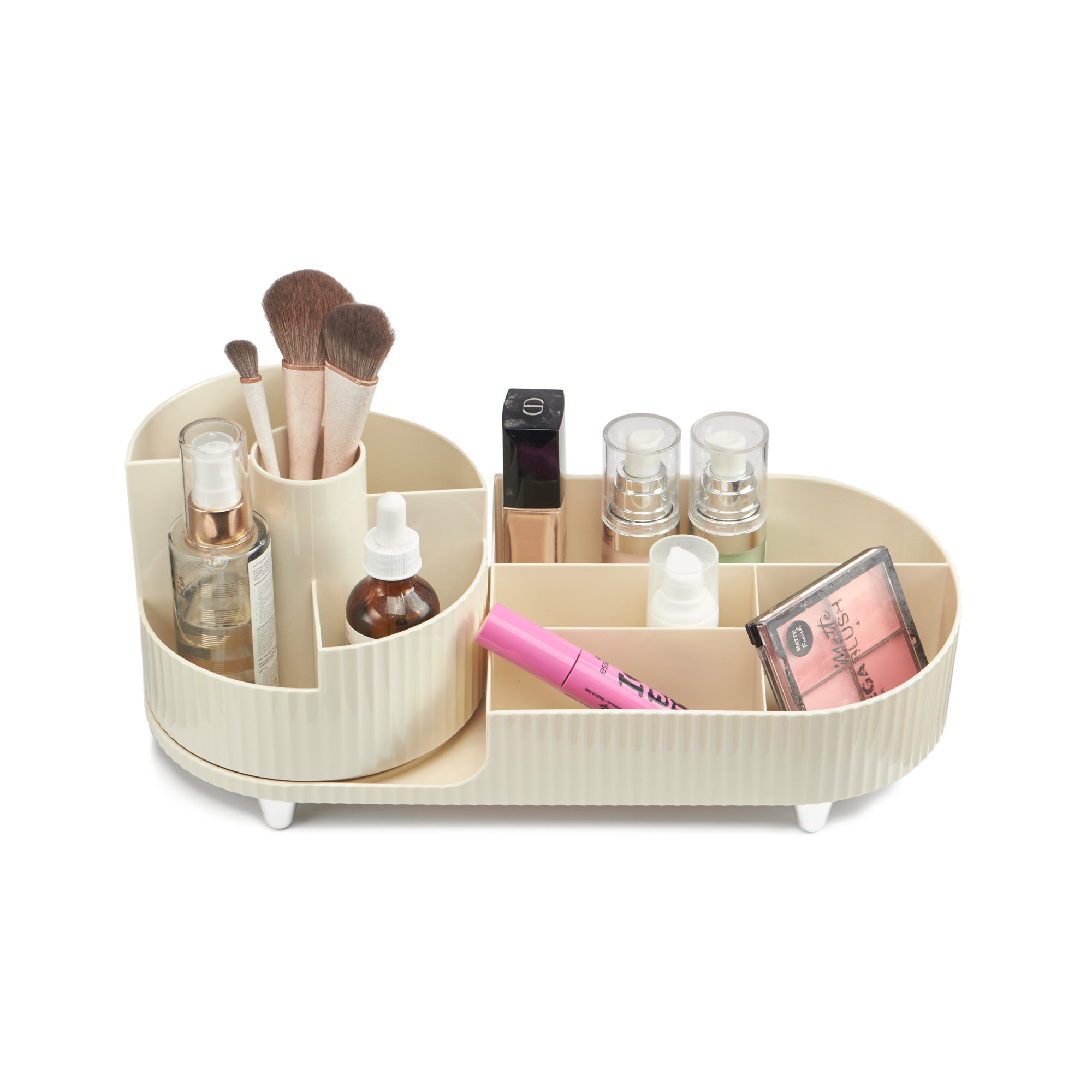 Gillian Jones White Table Make-up Organizer