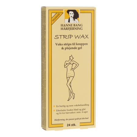 Hanne Bang Hårfjerning Strip Wax 24 stk.