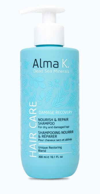 Alma K Nourish & Repair Shampoo 300 ml.