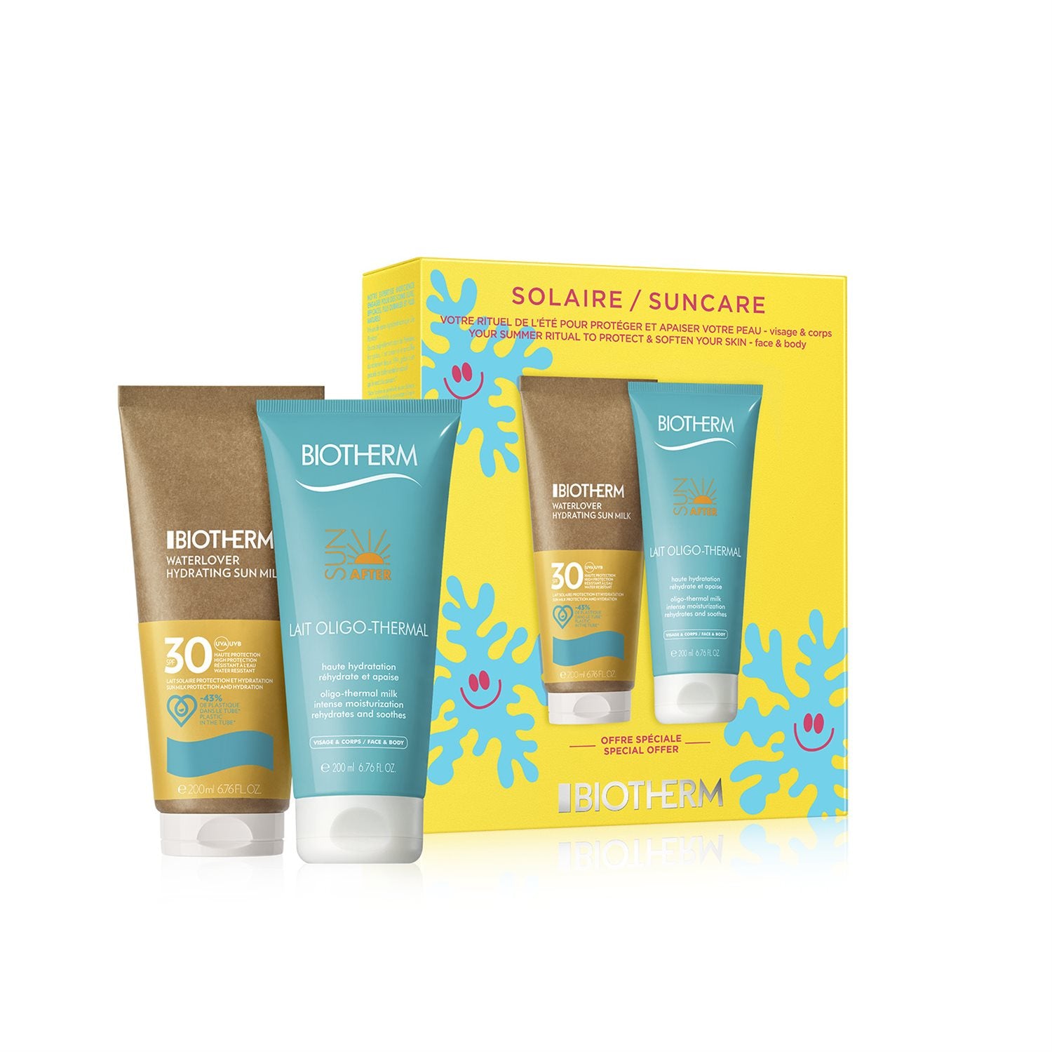 Biotherm Suncare Gaveæske - Solcreme SPF 50 samt Aftersun