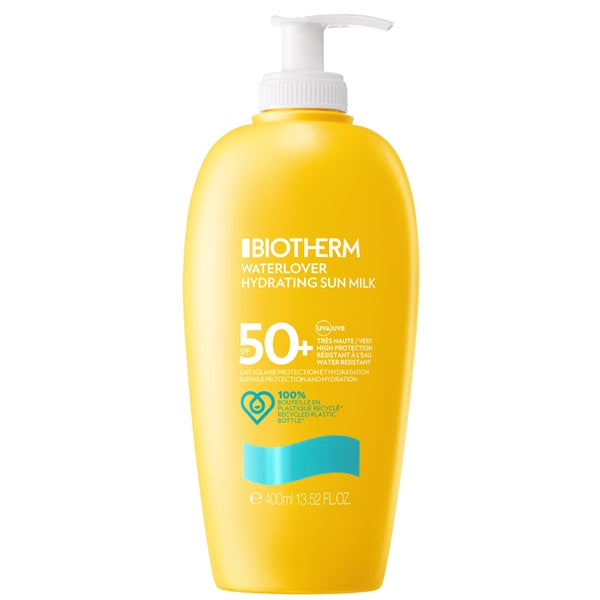 Biotherm Waterlover Hydrating Sun Milk Spf 50 - 400 ml.
