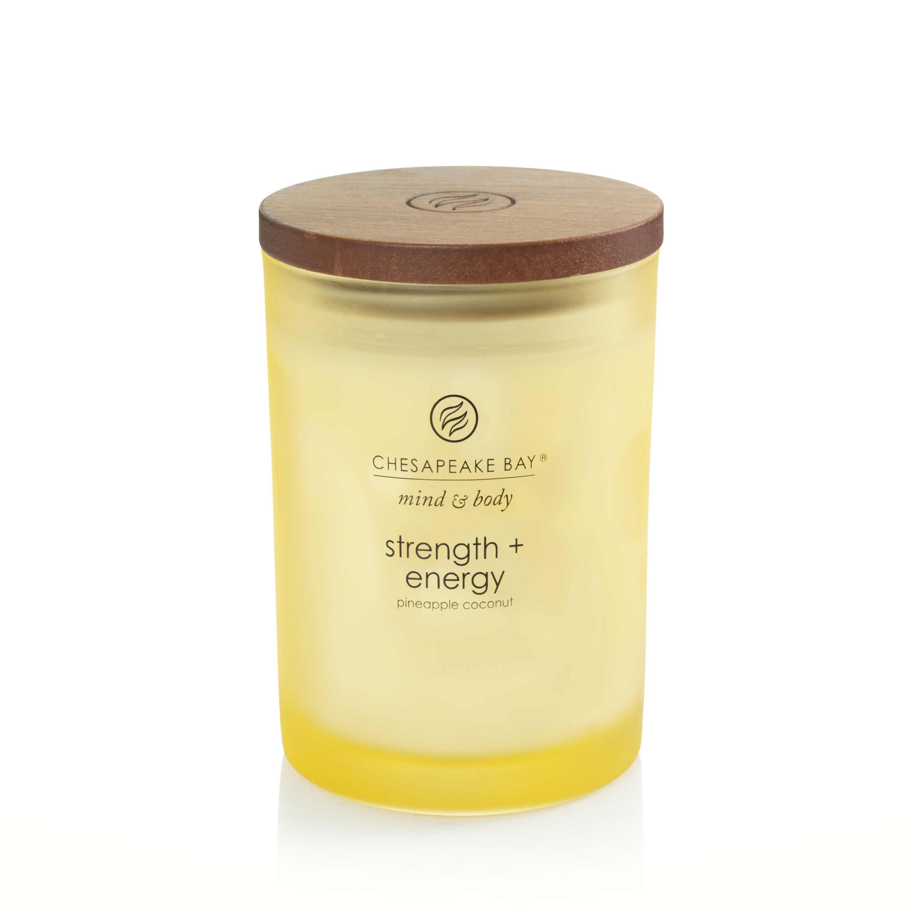 Chesapeake Bay Mind & Body Strengt & Energy Pineapple Coconut Duftlys 250 gr.