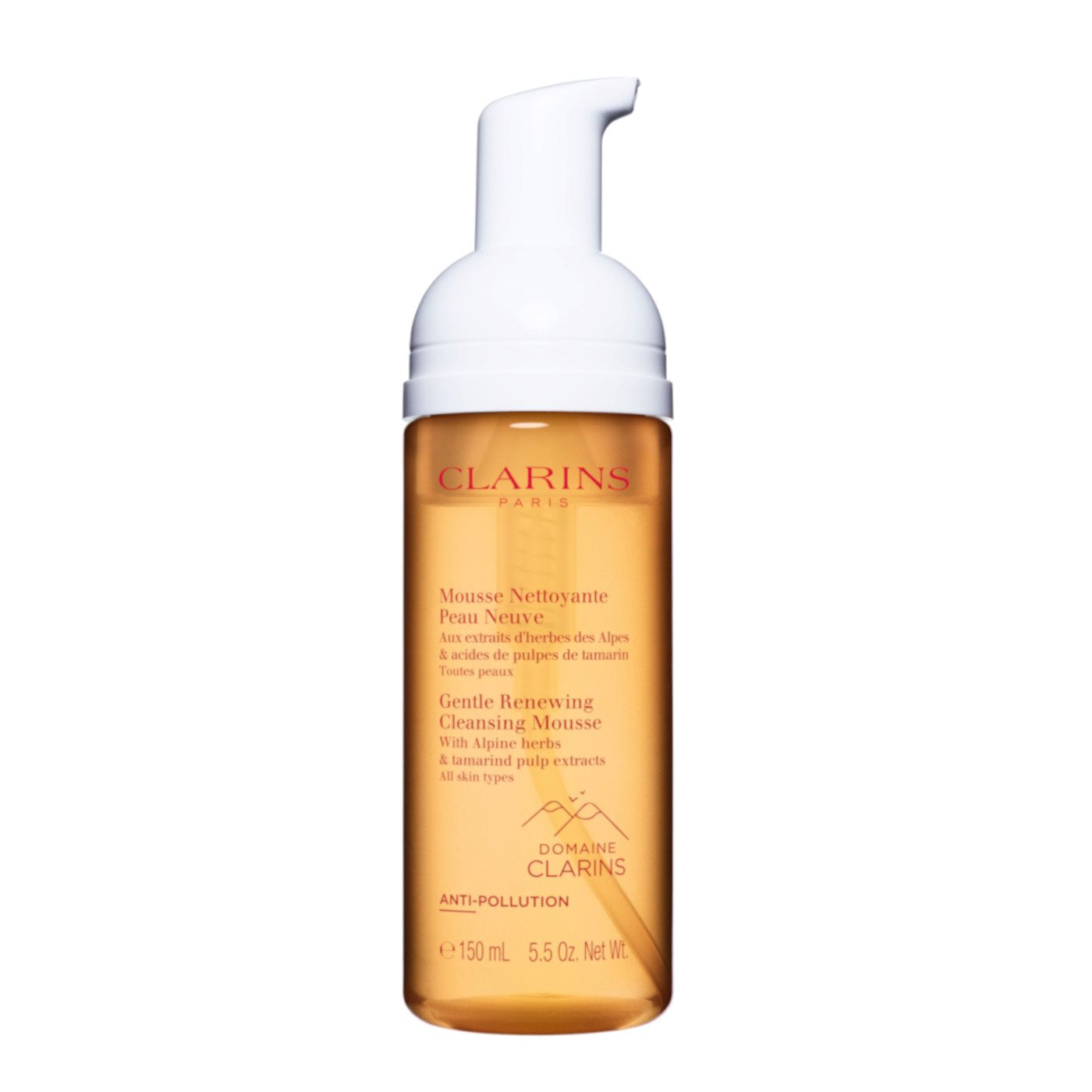 Clarins Gentle Renewing Cleansing Mousse 150 ml.