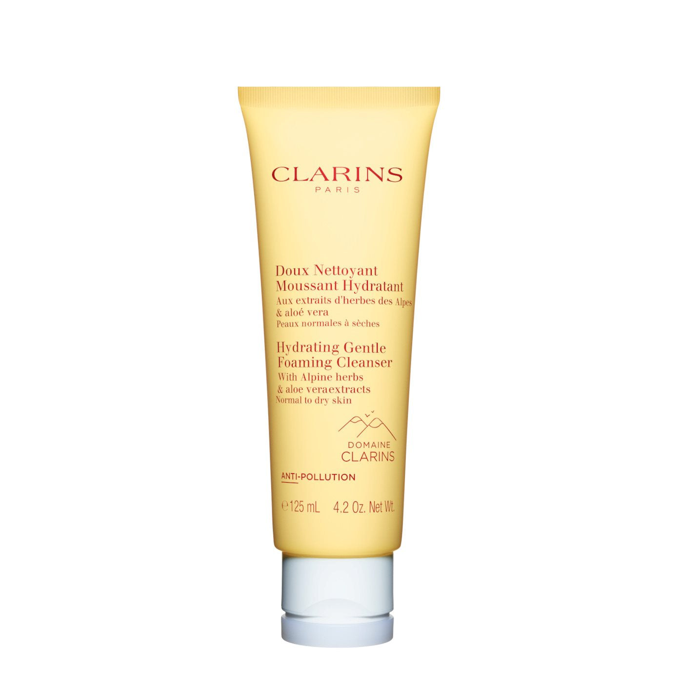 Clarins Hydrating Foaming Cleanser Normal to Dry Skin 125 ml.