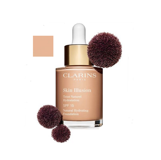 Clarins Skin Illusion SPF 15 Natural Hydrating Foundation 107 Beige